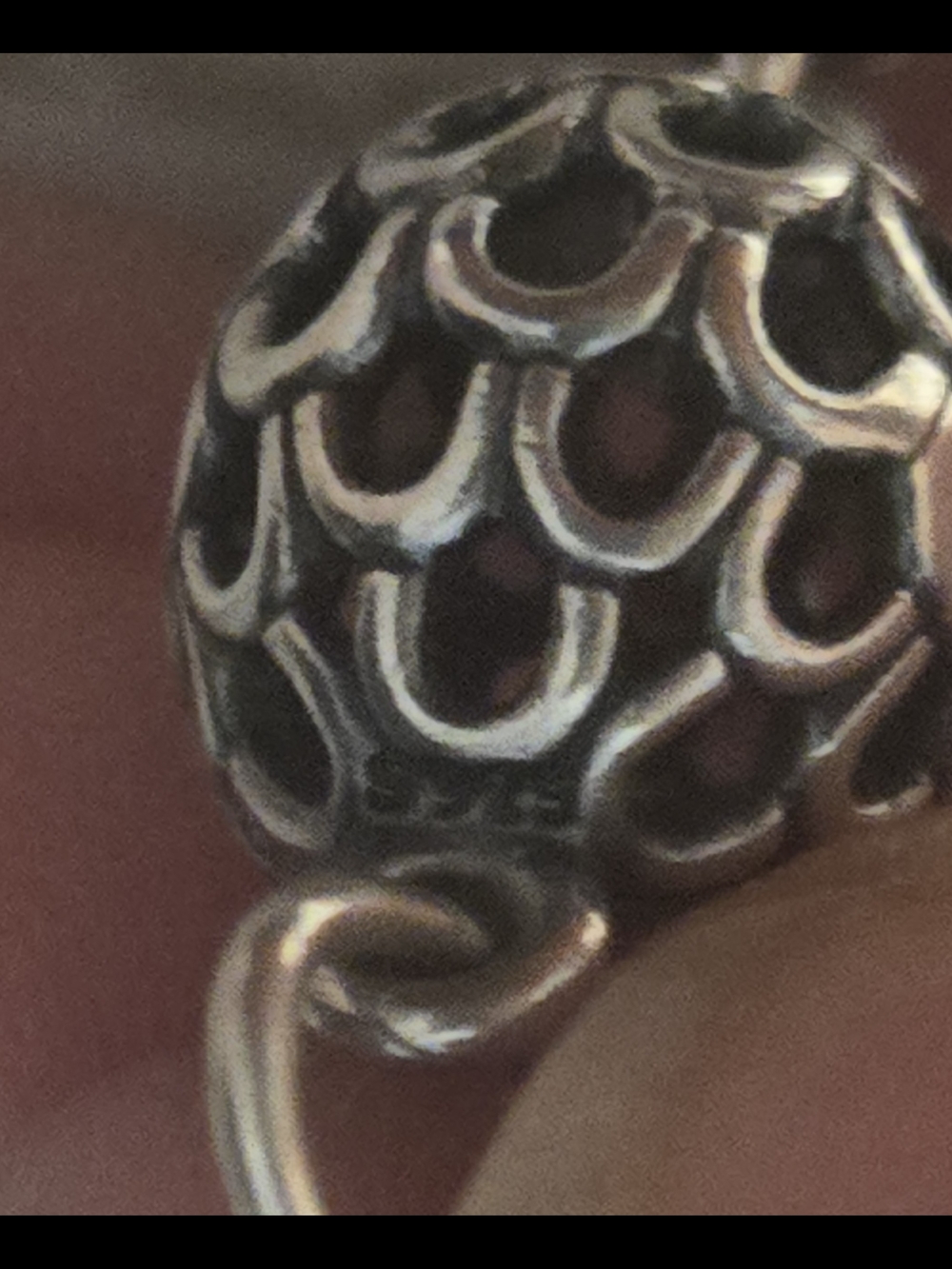 Silver Dragonfly Pendant Necklace - Pandora - Picture 3 of 3